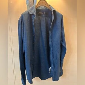 Polo Ralph Lauren Lightweight Denim Button-Down Shirt XS